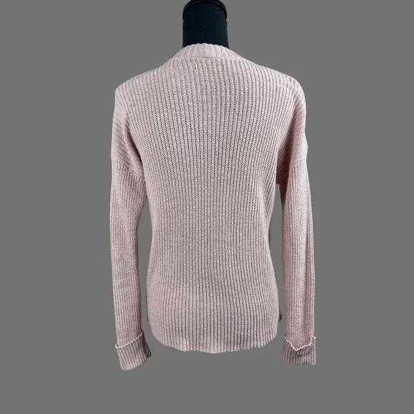 Women's Sweater AMERICAN EAGLE XS Women's Pink Sweater Winter Clothing Spring - Picture 4 of 9